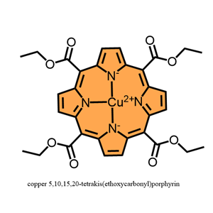 copper 5,10,15,20-tetrakis(ethoxycarbonyl)porphyrin