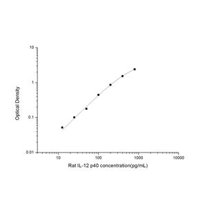 大鼠白介素12 p40(IL-12 p40)ELISA试剂盒 YB-71628Ra,IL-12 p40