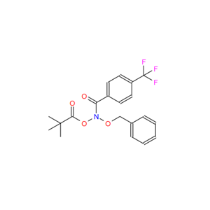 N-(苄氧基)-N-(新戊酰氧基)-4-(三氟甲基)苯甲酰胺 2648454-31-1