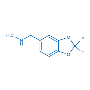 N-甲基-2,2-二氟-1,3-苯并二恶茂-5-甲胺,[(2,2-Difluoro-2H-1,3-benzodioxol-5-yl)methyl](methyl)amine