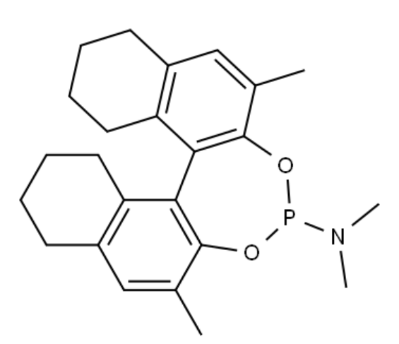 八氢-N,N,2,6-四甲基二萘并[2,1-d:1′,2′-f][1,3,2]二氧磷杂环戊烯-4-胺，(11bS)-,Dinaphtho[2,1-d:1′,2′-f][1,3,2]dioxaphosphepin-4-amine, 8,9,10,11,12,13,14,15-octahydro-N,N,2,6-tetramethyl-, (11bS)-
