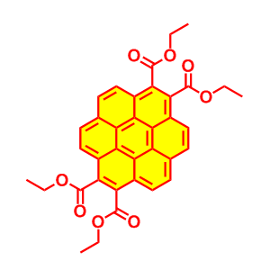 晕苯-1,2,7,8-四甲酸四乙酯,Tetraethyl coronene-1,2,7,8-tetracarboxylate