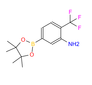 5-(4,4,5,5-四甲基-1,3,2-二氧硼戊环-2-基)-2-(三氟甲基)苯胺,5-(4,4,5,5-Tetramethyl-1,3,2-dioxaborolan-2-yl)-2-(trifluoromethyl)aniline