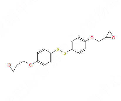 1,2-bis(4-(oxiran-2-ylmethoxy)phenyl)disulfane,1,2-bis(4-(oxiran-2-ylmethoxy)phenyl)disulfane