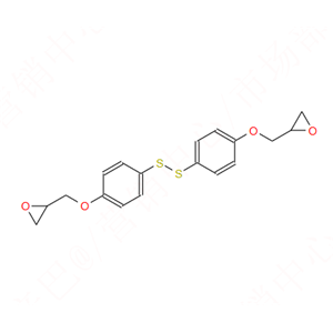1,2-bis(4-(oxiran-2-ylmethoxy)phenyl)disulfane,1,2-bis(4-(oxiran-2-ylmethoxy)phenyl)disulfane