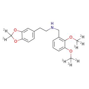 2-(苯并[d][1,3]二噁烷-5-基)-N-(2,3-二甲氧基苄基)乙醇-1-胺盐酸盐  厂家销售 欢迎垂询
