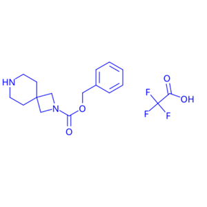 benzyl 2,7-diazaspiro[3.5]nonane-2-carboxylate trifluoroacetic acid