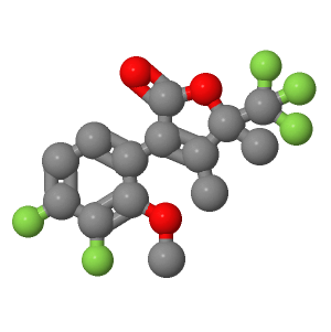 3-(3,4-二氟-2-甲氧基苯基)-4,5-二甲基-5-三氟甲基呋喃- 2(5H)酮,(R)-3-(3,4-difluoro-2-methoxyphenyl)-4,5- dimethyl-5-(trifluoromethyl)furan-2(5H)-one