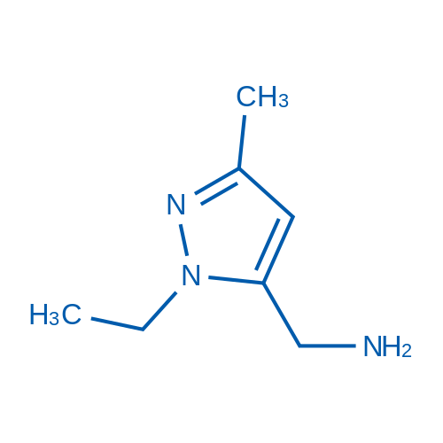 (1-乙基-3-甲基-1H-吡唑-5-基)甲胺,(1-Ethyl-3-methyl-1H-pyrazol-5-yl)methanamine