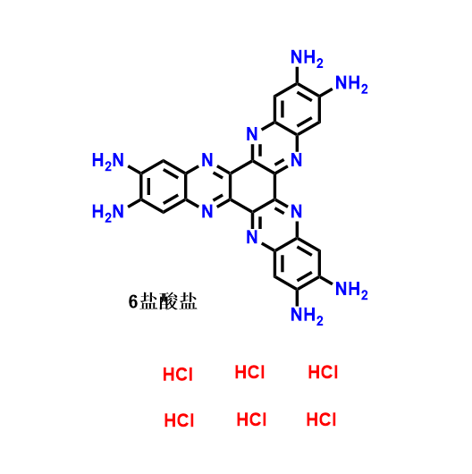 二喹喔啉并[2,3-a:2',3'-c]吩嗪-2,3,8,9,14,15-六胺（6盐酸盐）,Diquinoxalino[2,3-a2',3'-c]phenazine-2,3,8,9,14,15-hexamine