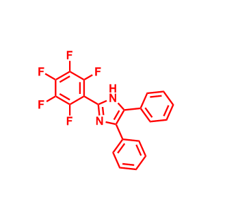 2-(全氟苯基)-4,5 -二苯基 - 1H- 咪唑,2-(perfluorophenyl)-4,5-diphenyl-1H-imidazole