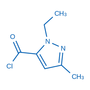 1-乙基-3-甲基-1H-吡唑-5-甲酰氯