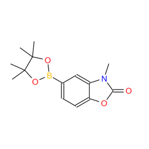 3-甲基-5-(4,4,5,5-四甲基-1,3,2-二氧硼杂环戊烷-2-基)苯并[d]恶唑-2(3H)-酮,3-Methyl-5-(4,4,5,5-tetramethyl-1,3,2-dioxaborolan-2-yl)benzo[d]oxazol-2(3H)-one