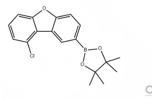2-(9-氯二苯并[b,d]呋喃-2-基)-4,4,5,5-四甲基-1,3,2-二氧杂硼烷,2-(9-chlorodibenzo[b,d]furan-2-yl)-4,4,5,5-tetramethyl-1,3,2-dioxaborolane