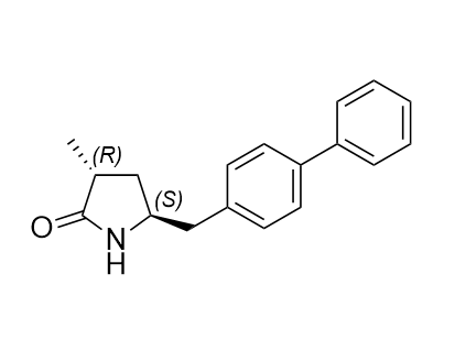 LCZ696原研537-06,(3R,5S)-5-[(Biphenyl-4-yl)methyl]-3-methylpyrrolidin-2-one