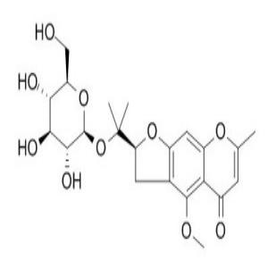 5-O-甲基维斯阿米醇苷,4'-O-beta-Glucopyranosyl-5-O-Methylvisamminol