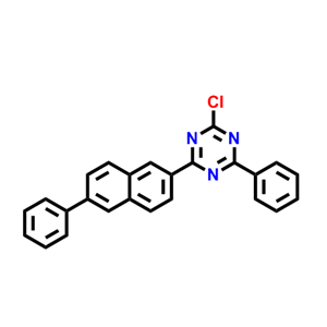 2-氯-4-苯基-6-(6-苯基萘-2-基)-1,3,5-三嗪