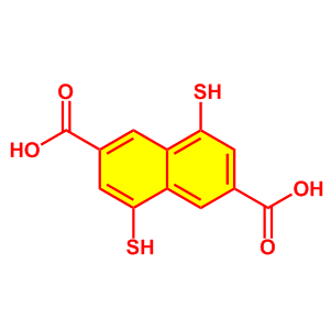 4,8-二巯基-2,6-萘二甲酸,4,8-dimercapto-2,6-naphthalenedicarboxylic acid