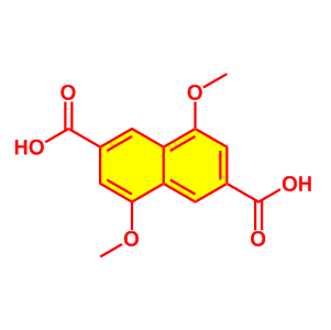 4,8-二甲氧基-2,6-萘二甲酸,4,8-dimethoxynaphthalene-2,6-dicarboxylic acid