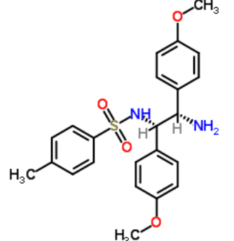 N-((1S,2S)-2-氨基-1,2-双(4-甲氧基苯基)乙基)-4-甲基苯磺酰胺,N-((1S,2S)-2-Amino-1,2-bis(4-methoxyphenyl)ethyl)-4-methylbenzenesulfonamide