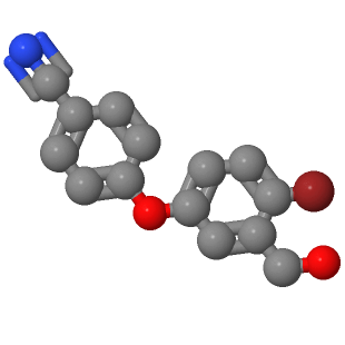 4-[4-溴-3-(羟基甲基)苯氧基]苯甲腈,4-[4-Bromo-3-(hydroxymethyl)phenoxy]benzonitrile