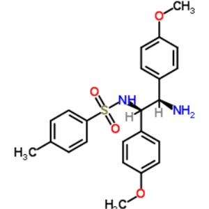 N-((1R,2R)-2-氨基-1,2-双(4-甲氧基苯基)乙基)-4甲基苯磺酰胺；852212-99-8