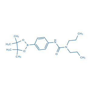 1,1-二丙基-3-(4-(4,4,5,5-四甲基-1,3,2-二噁硼烷-2-基)苯基)脲,1,1-Dipropyl-3-(4-(4,4,5,5-tetramethyl-1,3,2-dioxaborolan-2-yl)phenyl)urea