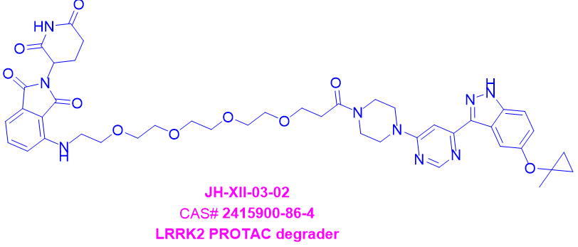 JH-XII-03-02,JH-XII-03-02 LRRK2 PROTAC degrader