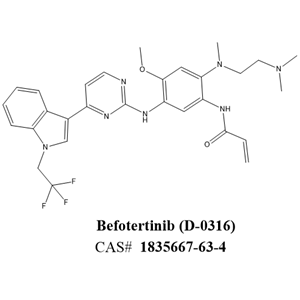 贝福替尼,Befotertinib (D-0316)