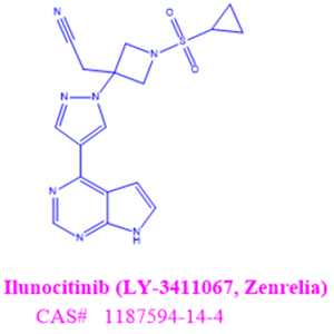 Ilunocitinib (LY-3411067, Zenrelia)