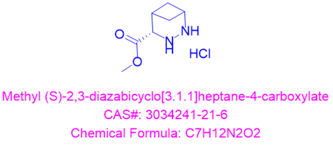 (S)-2,3-二氮杂双环[3.1.1]庚烷-4-羧酸甲酯,Methyl (S)-2,3-diazabicyclo[3.1.1]heptane-4-carboxylate