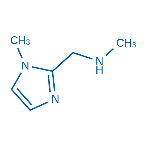 N-甲基-1-(1-甲基-1H-咪唑-2-基)甲胺,N-Methyl-1-(1-methyl-1H-imidazol-2-yl)methanamine