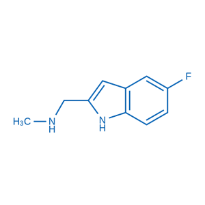 5-氟-2-(甲氨基甲基)-1-H-吲哚