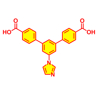5'-(1H-咪唑-1-基)-[1,1':3',1''-三联苯]-4,4''-二羧酸,5'-(1H-imidazol-1-yl)-[1,1':3',1''-terphenyl]-4,4''-dicarboxylic acid