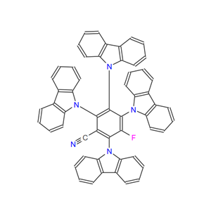 2,3,4,6-四(9H-咔唑-9-基)-5-氟苄腈