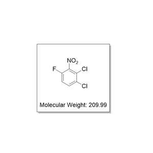 1,2-二氯-4-氟-3-硝基苯,1,2-bis(chloranyl)-4-fluoranyl-3-nitro-benzene