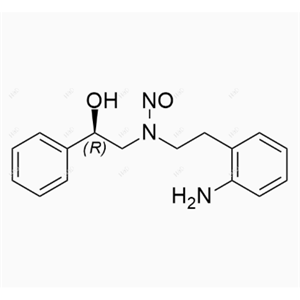 米拉贝隆亚硝基杂质58,(R)-N-(2-aminophenethyl)-N-(2-hydroxy-2-phenylethyl)nitrous amide