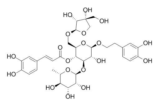 连翘脂苷B(连翘酯苷B),Forsythoside B
