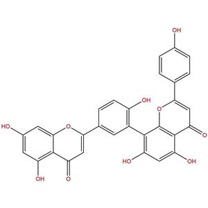 穗花杉双黄酮(CAS:1617-53-4)