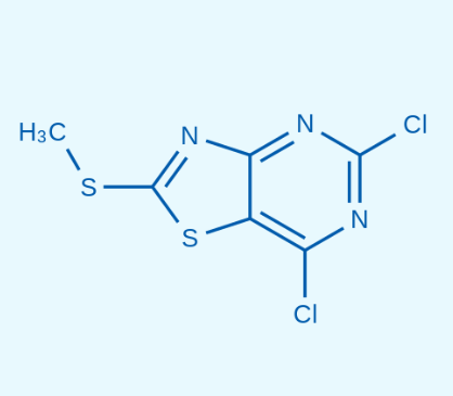 5,7-二氯-2-(甲硫基)噻唑并[4,5-D]嘧啶,5,7-Dichloro-2-(methylthio)thiazolo[4,5-d]pyrimidine