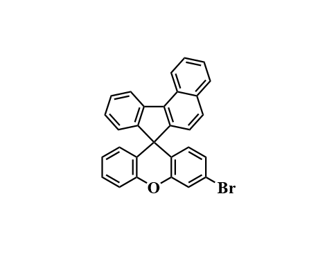 3'-溴螺[7H-苯并[C]芴-7,9'-[9H]氧杂蒽],3'-Bromo-spiro[7H-benzo[c]fluorene-7,9'-[9H]xanthene]