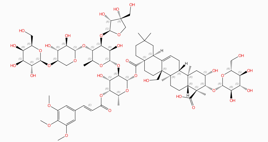 远志皂苷R,Onjisaponin R