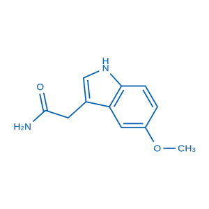 2-(5-甲氧基-1H-吲哚-3-基)乙酰胺