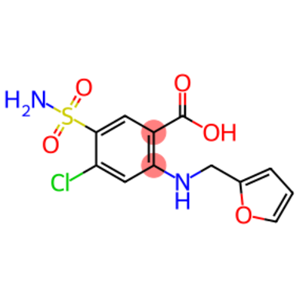 FITC-呋塞米/FITC-Furosemide/异硫氰酸荧光素-呋塞米（Fluorescein Isothiocyanate-Furosemide）/FITC-Fur / Fur-FITC/绿色荧光标记利尿剂探针