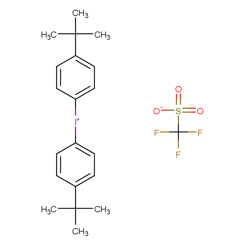 双［4-(1,1-二甲基乙基)苯基］碘鎓与三氟甲磺酸的盐,Di(4-tert-butylphenyl)iodonium triflate