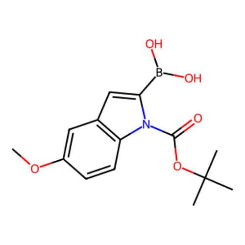 (1-(叔丁氧基羰基)-5-甲氧基-1H-吲哚-2-基)硼酸,(1-(tert-butoxycarbonyl)-5-methoxy-1H-indol-2-yl)boronic acid