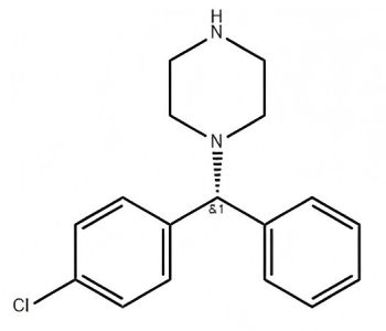 右旋4-氯双苯基甲基哌嗪,(R)-1-[(4-Chlorophenyl)phenylmethyl]piperazine