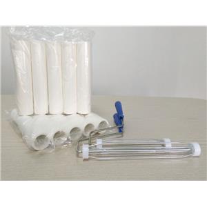 供应白色PE粘尘滚轮