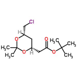 （4R-顺式）-6-氯甲基-2,2-二甲基-1,3-二恶烷-4-乙酸叔丁酯,(4R-cis)-6-Chloromethyl-2,2-dimethyl-1,3-dioxane-4-acetic acid tert-butyl ester