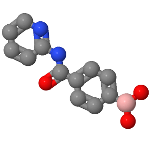 4-(吡啶-2-基)甲酰氨苯基硼酸,4-(pyridin-2-ylcarbamoyl)phenyl]boronic acid